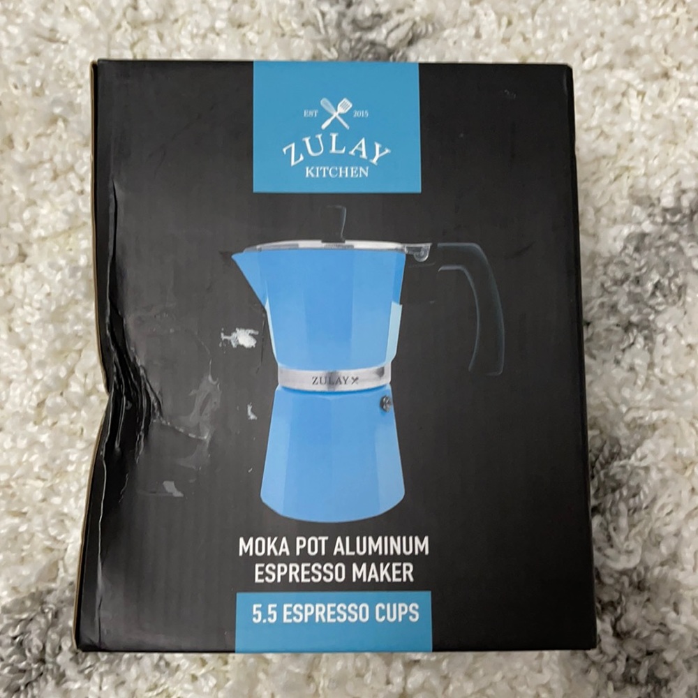 Zulay Classic Stovetop Espresso Maker